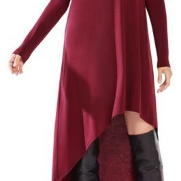 BCBGMAXAZRIA High/Low Knit Maxi Dress NWT. XS - Picture 5 of 5